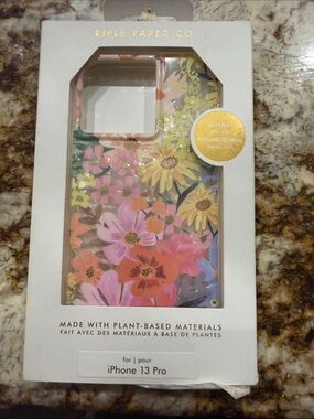 Rifle Paper Co. Floral iPhone 13 Pro Case — Pink, Yellow, Green, Orange, Purple